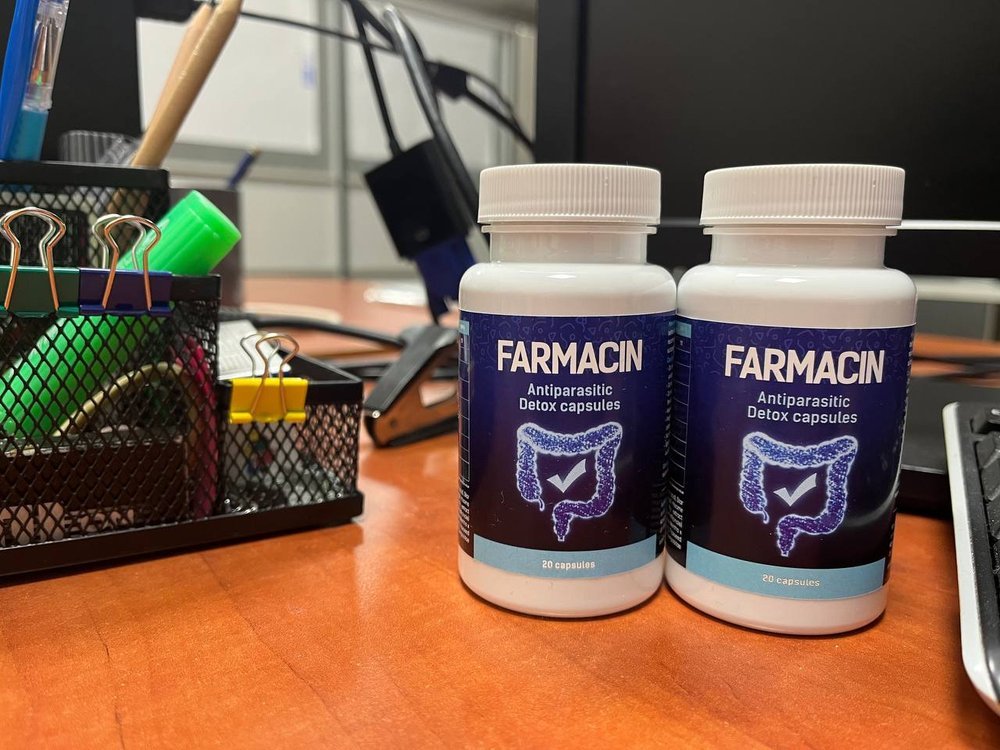 Farmacin Caps — капсула за прочистване с 9 съставки